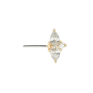 Ethereal Forward Facing Threadless End with CZ
