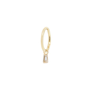 La Madeleine Charm with White Topaz