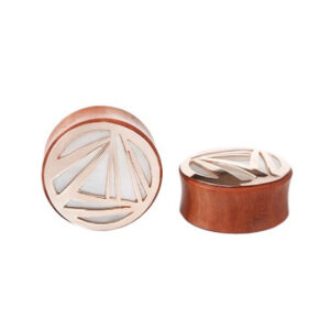 Prime Plugs - Rose Gold + Mother of Pearl