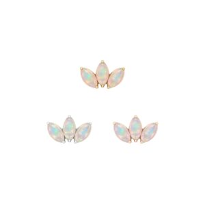 Moet Mini Threadless End with Opal