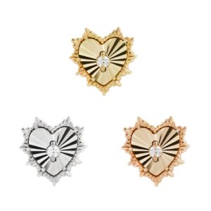 Bad Romance Threadless End with CZ
