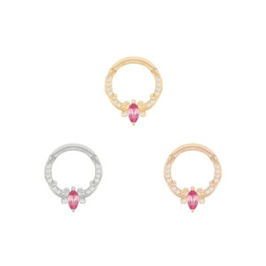 Coterie Clicker with Pink Tourmaline