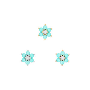 Cultivate Threadless End with Turquoise