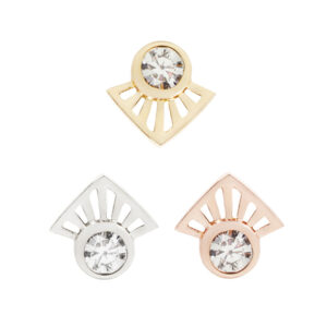 Dali Threadless End with CZ