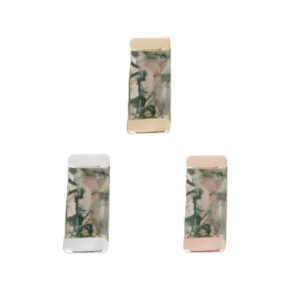 Desire Threadless End with Moss Agate