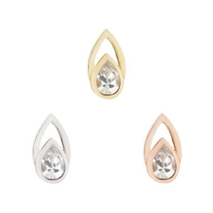 Echo Threadless End with CZ