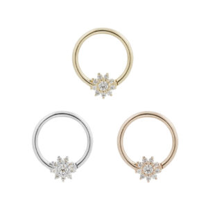 Eloise Seam Ring with CZ