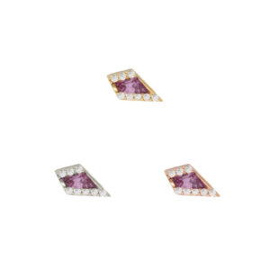 Eminence Threadless End with Amethyst
