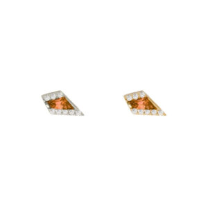 Eminence Threadless End with Orange Garnet