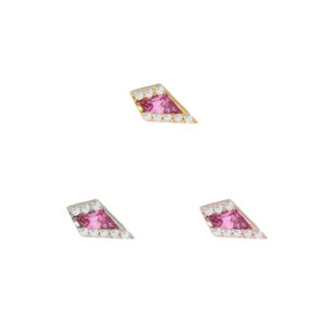 Eminence Threadless End with Pink Tourmaline