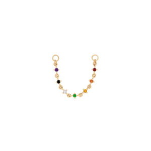 Fireworks Chain with Rainbow Gems