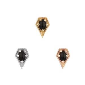 Cadence Threadless End with Black Spinel