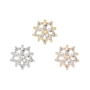 Luminescent Threadless End with CZ