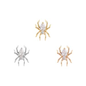 Arachne Threadless End with CZ