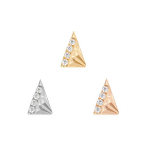 Highlight Threadless End with CZ