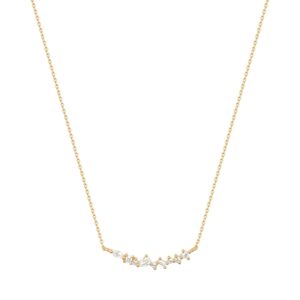 RION x Buddha Jewelry Emrys Necklace with White Topaz