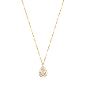 RION x Buddha Jewelry Arlo Necklace with White Topaz