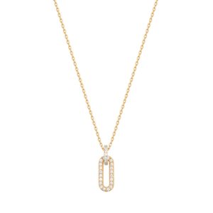 RION x Buddha Jewelry Link Necklace with Diamond