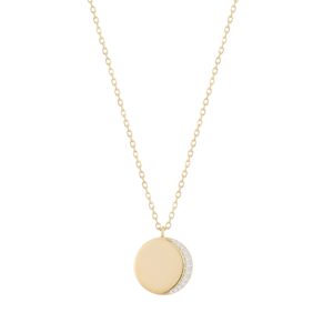 RION x Buddha Jewelry Luna Necklace with Diamond