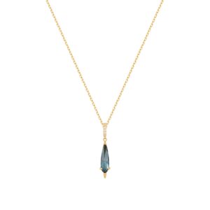 RION x Buddha Jewelry Access Necklace with London Blue Topaz