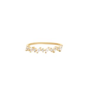 RION x Buddha Jewelry Isla Finger Ring with White Topaz