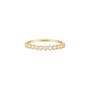 RION x Buddha Jewelry Imogen Finger Ring with White Sapphire
