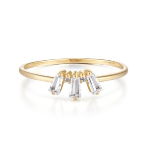 RION x Buddha Jewelry Crown Jewels Finger Ring with Diamond