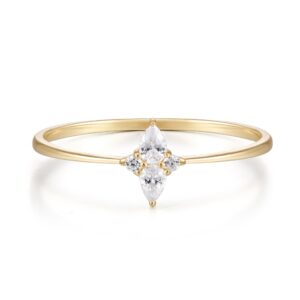 RION x Buddha Jewelry Ethereal Finger Ring with Diamond