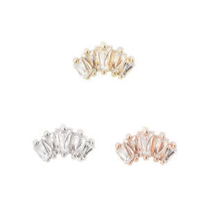 Gemma Cinq Threadless End with CZ