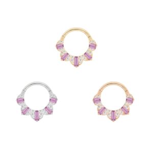 Gilty Pleasure Clicker with Amethyst + Diamond