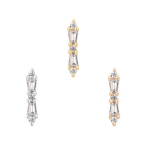 Idolized Threadless End with CZ