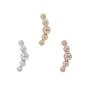Infinity Threadless End With CZ