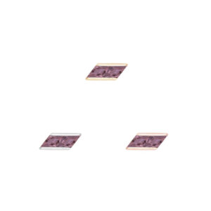 Joia Threadless End with Amethyst