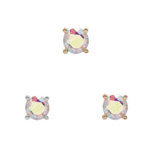 Prong Gem Threadless End with Mercury Mist Topaz