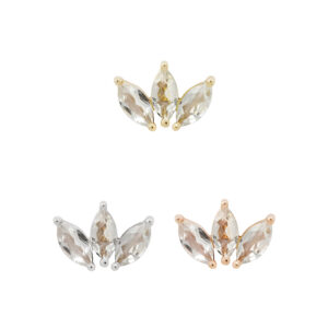 Moet Threadless End with CZ