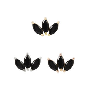 Moet Threadless End with Black Spinel