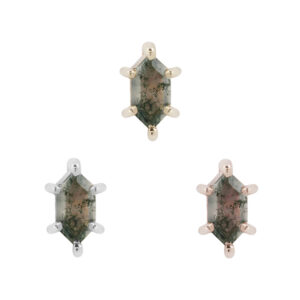 Oh Hell Yes! Threadless End with Moss Agate