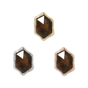 Pump Up The Volume Threadless End with Smoky Quartz