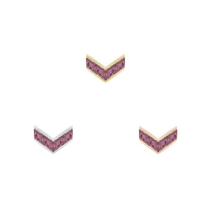 Rave Threadless End with Amethyst