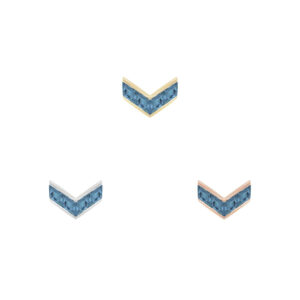 Rave Threadless End with London Blue Topaz