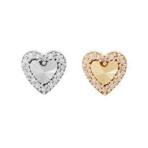 Rebel Heart Threadless End with Diamond