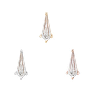 Soho Threadless End with CZ