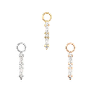 Standout Charm with CZ