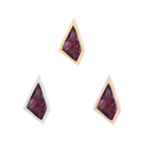 Transcend Threadless End with Amethyst