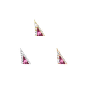 Transmission Threadless End with Pink Tourmaline