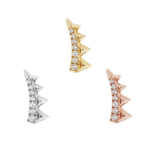 Underground Threadless End with CZ