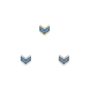 Vande Threadless End with London Blue Topaz