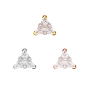 Vibe Threadless End with Diamond