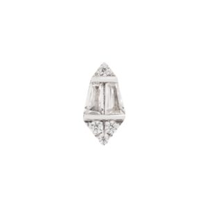 Virtue Threadless End with CZ