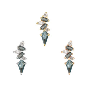 Mixt Threadless End with London Blue Topaz